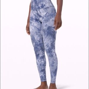 Lululemon align diamond dye -iced iris peri purple